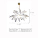 D39.4"*H23.6" chandelier,chandeliers,leaves,flower,clear,led,girl's bedroom,living room,dining room,dining table,big table,romantic,elegent,cute