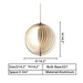 D14.2"*H14.2"  chandelier,chandeliers,pendant,dining table,kitchen island,bedside,living room,bar,foyer,stairs,round,moon light,art,white,pink,orange,aluminum