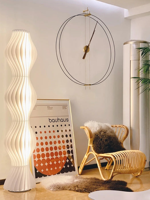 Lampada Hula Art minimalista nordica Lampada da terra a luce ambientale per soggiorno/camera da letto/sala studio