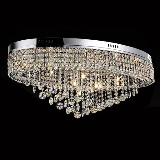 chandelier,chandeliers,extra large, large,huge,big,oversize,flush mount,ceiling,crystal rods,crystal,layers,multi-tier,tiers,luxury,chrome,living room,dining room,bedroom,villa,foyer,hallway