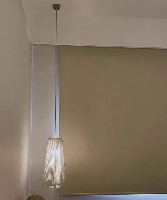 Lámpara colgante multicolor superpuesta de arte minimalista para comedor/mesita de noche/oficina en casa
