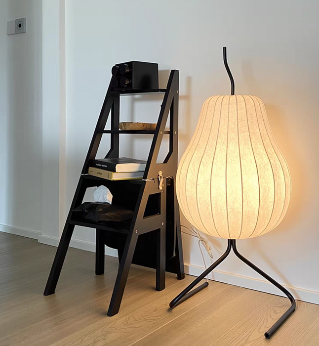 Lampada da terra moderna in seta Sydney, nuovo modello di design, per camera da letto/soggiorno