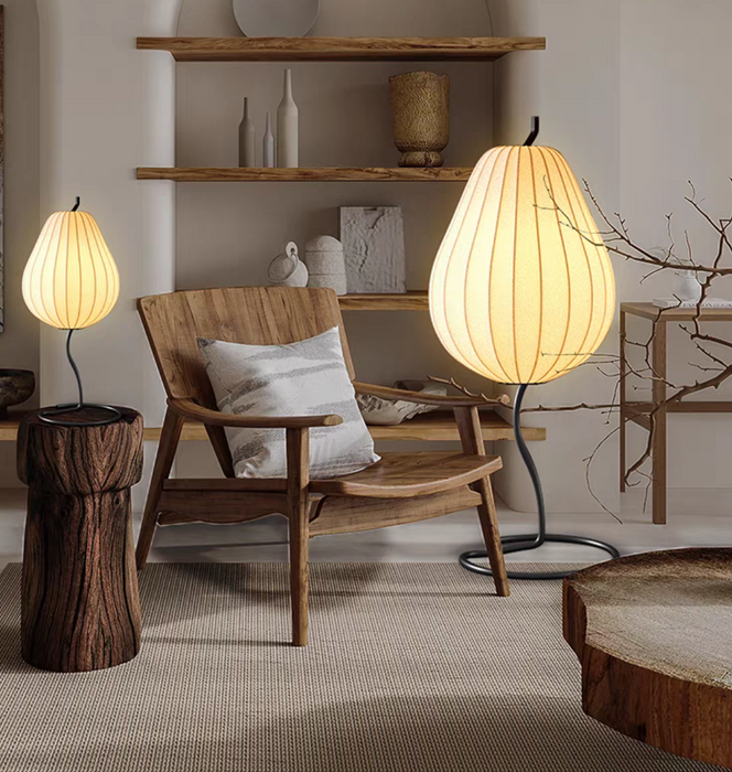 Lampada da terra moderna in seta Sydney, nuovo modello di design, per camera da letto/soggiorno