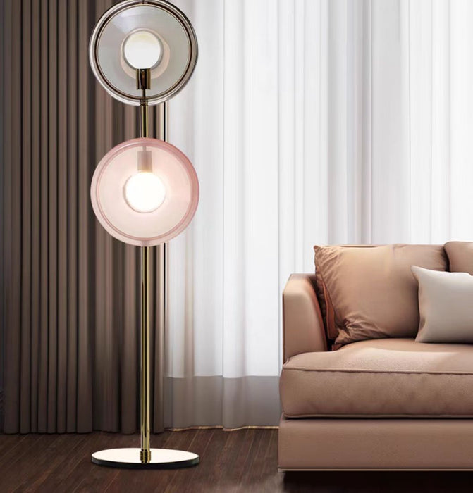 Lámpara de pie moderna para sala de estar, modelo de diseñador, lámpara decorativa creativa