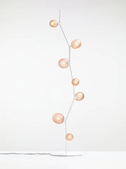 Lámpara de pie/lámpara de mesa de atmósfera suave de Ideas de modelo de rama de árbol nórdico para dormitorio/sala de estar