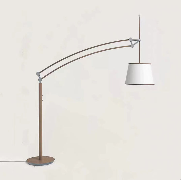 Designer Recommended Modern Glass Vertical Floor Lamp Adjustable Lamp for Bedroom/Living Room
