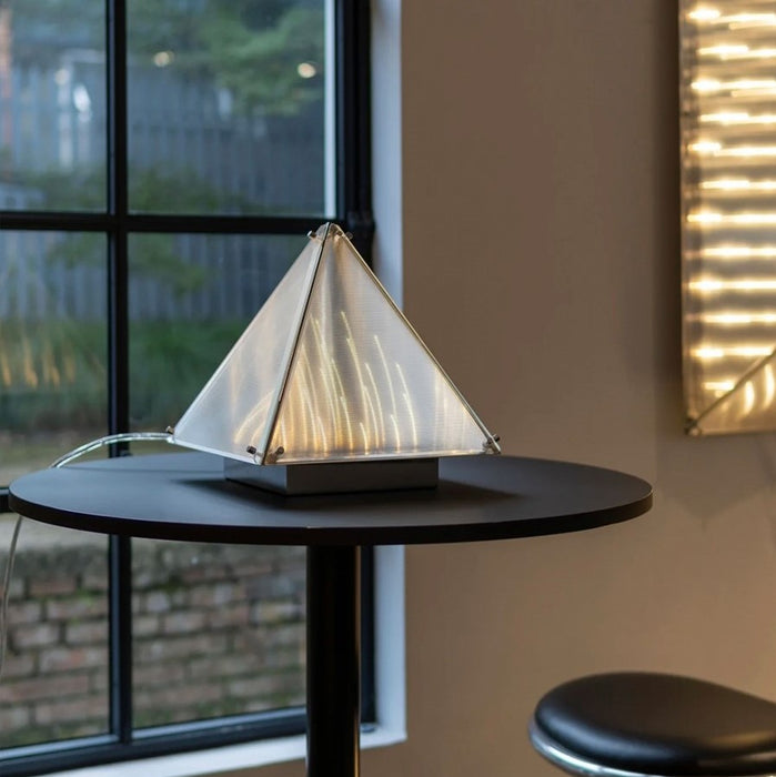 triangular,glass,table lamp,desk lamp,lamp,lamps,bedside,study,art,designer recommended,new,art