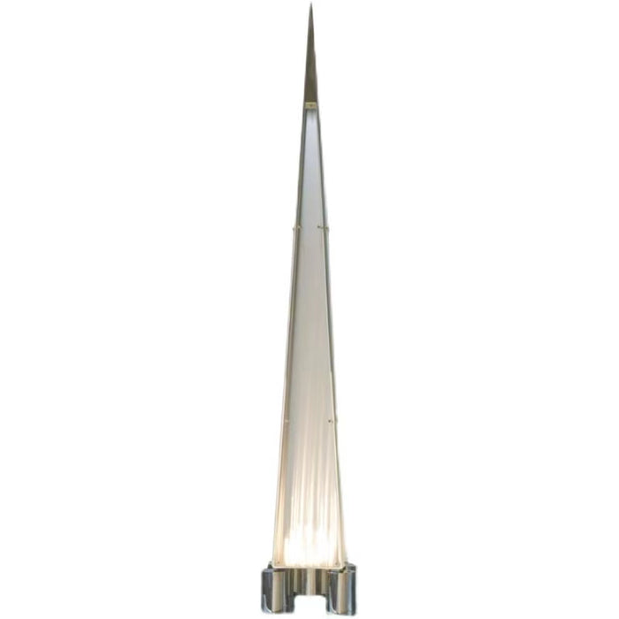 Lámpara de pie única de cristal de la torre triangular del arte del estilo del diseñador para el dormitorio/la sala de estar/la cafetería
