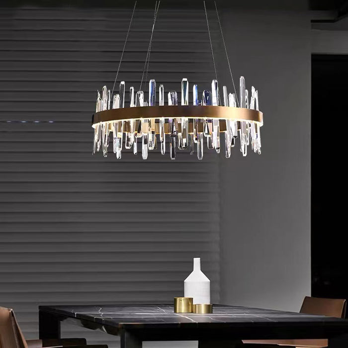 2023 New Arrival Modern Round Crystal Chandelier