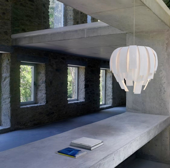 Lámpara colgante de vainas de arte minimalista nórdico para sala de estar/mesa de comedor/isla de cocina
