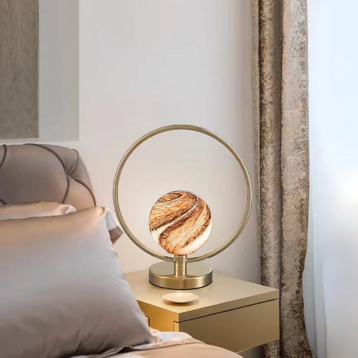Creative Planet Night light Decorative Table Lamp for Bedside Table/Bar/Study