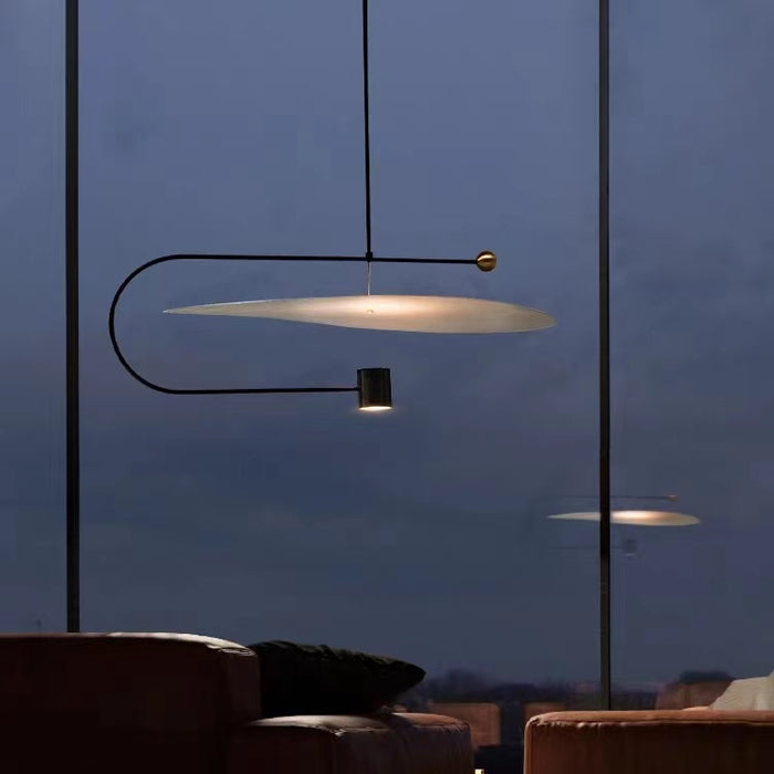 Lámpara colgante UFO de arte nórdico asequible para comedor/isla de cocina/mesa de centro/estudio