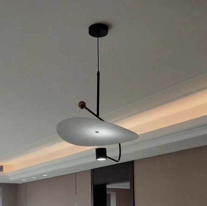 Conveniente lampada a sospensione UFO di arte nordica per sala da pranzo/isola cucina/tavolino/studio