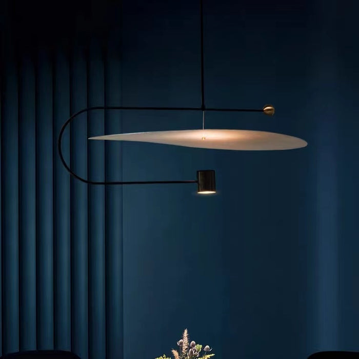 Conveniente lampada a sospensione UFO di arte nordica per sala da pranzo/isola cucina/tavolino/studio