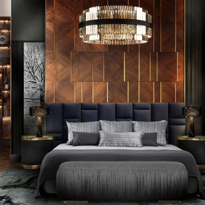 Modern Round Crystal Chandelier For Living Room/Bedroom