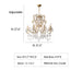 D31.5"*H27.6" chandelier,chandeliers,candle,branch,gold,silver,dining room,living room,vintage