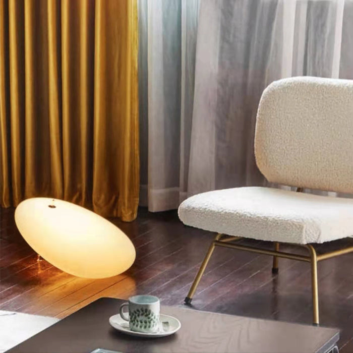 Minimalism Led Night Light Creative Oval Lamp For Living Room