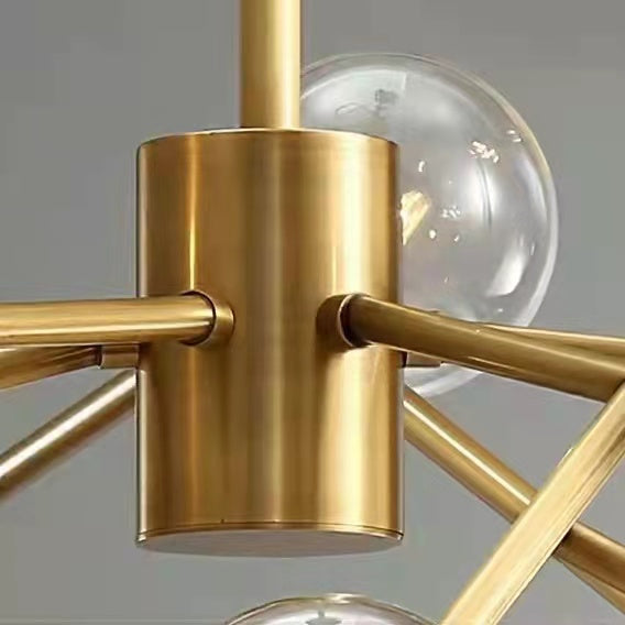Lámpara de araña molecular 2021, accesorio de iluminación para sala de estar 