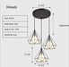 D9.8" chandelier,chandeliers,iron,diamond,industrial,cage,dining light,foyer,hallway,entryway,stairs,living room