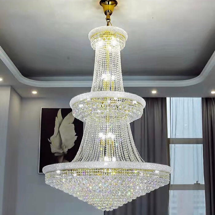 contemporary large chandeliers