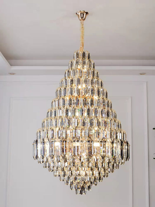 Extra Large D47.2”*H70.9” Luxury Fabulous Modern Chandeliers For Hotel Lobby Hallway Foyer / Staircase Living Room