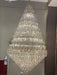 extra large crystal chandelier for bigh house staircase hallway foyer entrance hotel decor lighting inspo