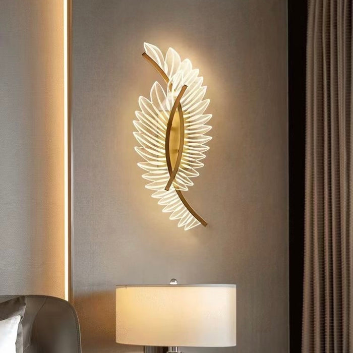 Acrylic Shell Wall Lights Modern Wall Sconces For Bedroom