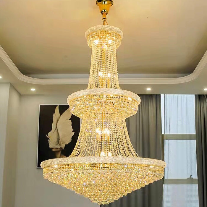 large modern chandeliers for staircase