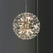 Decorative Crystal Ball Dandelion Chandelier Round Ceiling Pendant Light Fixture D60cm