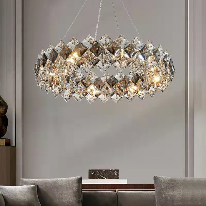 PATIKIL 50 Perline Ottagonali In Cristallo K9 Con 2 Fori - Pendenti Da 18mm Per Lampadari, Prismi, Decorazioni Fai-da-te, Suncatcher E Ornamenti Natalizi - Trasparenti