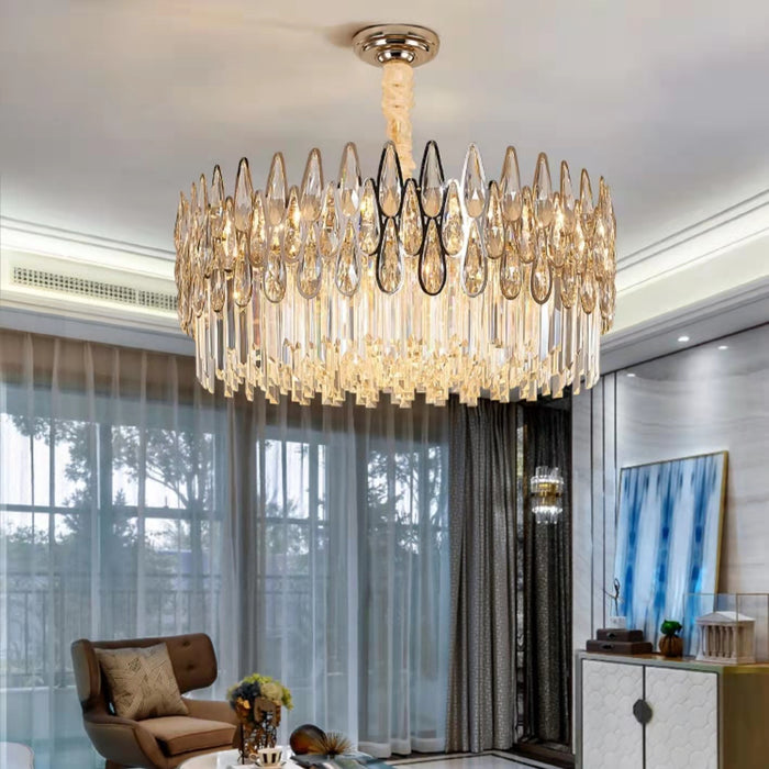 2022 New Arrival Crystal Chandelier Modern Living Room Ceiling Light