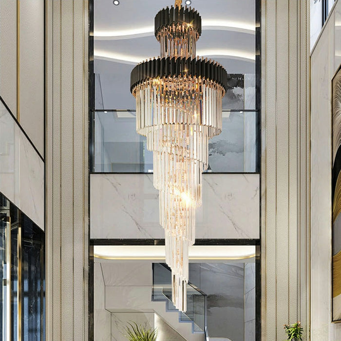 Extra Large Modern Crystal Chandelier Ideas Modern Polished Steel