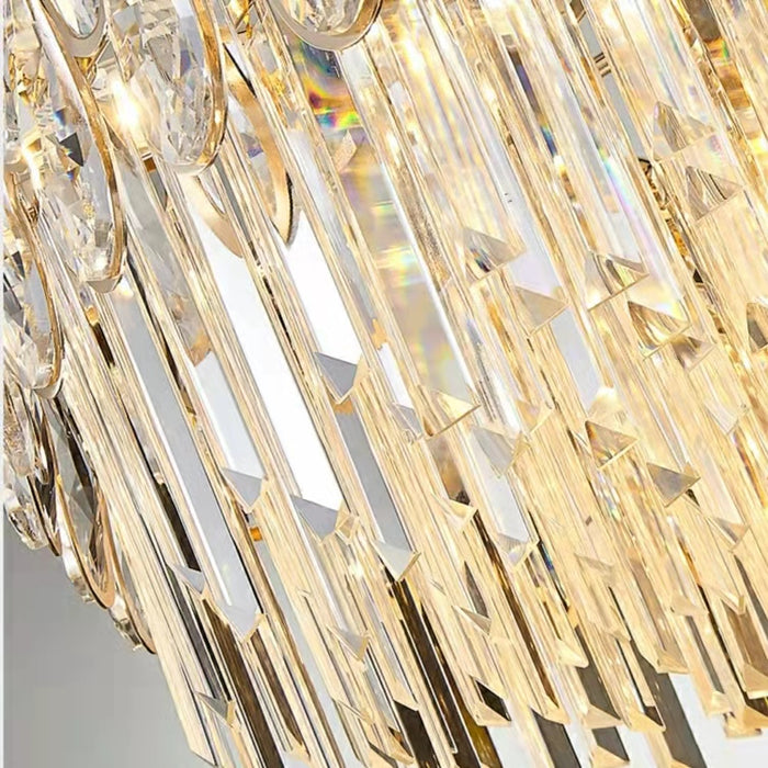 Lámpara de techo moderna para salón, candelabro de cristal recién llegado, 2022