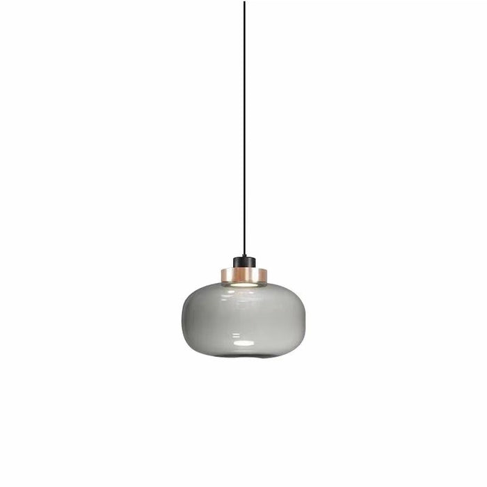 Glass Shaded Pendant Ceiling Light Hanging Lamp Nordic Style Single  for Dining Room