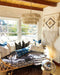 boho mini living room light fixture tassel chandelier instagram popular trend interior deisgn hippies style