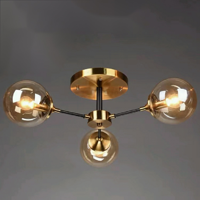 Magic Bean Lampadario molecolare Soggiorno Plafoniera Lampada moderna a sfera in vetro