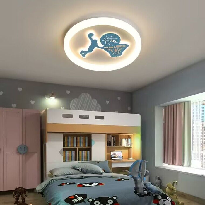 Children's Bedroom Lights Basketball Sports Ceiling Lights For Boys Ro —  Lyfairs