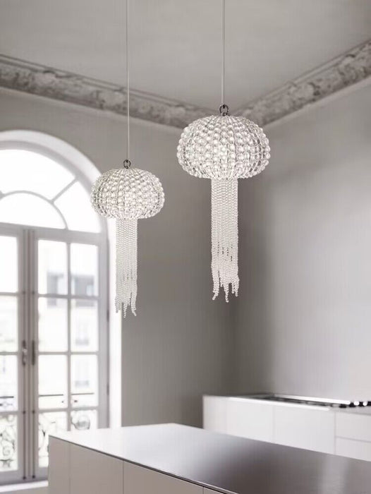 Nuevo modelo de diseñador, lámpara colgante de cristal de medusa para comedor/entrada/dormitorio