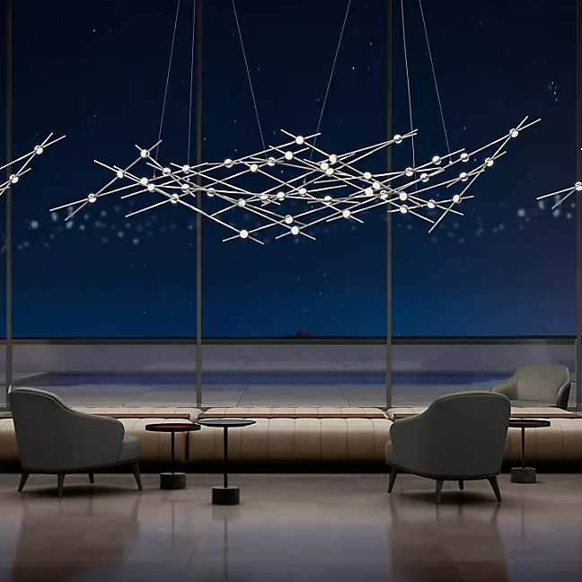 Art Design Creative Constellation Luminaria para sala de estar
