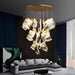 Extra Large Customization Modern Paper Fabulous Beautiful Chandelier For Staircase / Foyer Villa Hall Ceiling